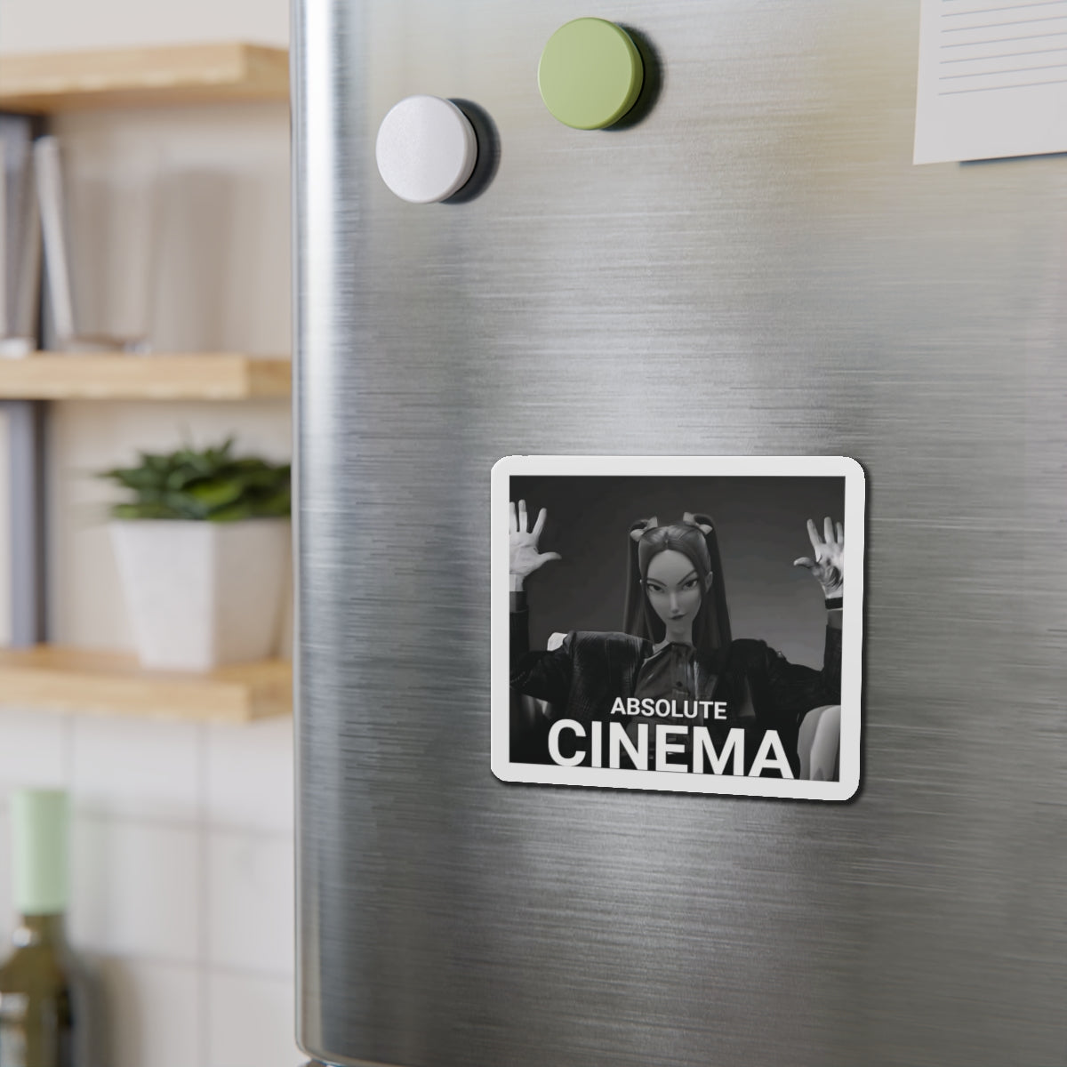 Kpop Demon Hunters Huntrix Mira Absolute Cinema Meme Magnet