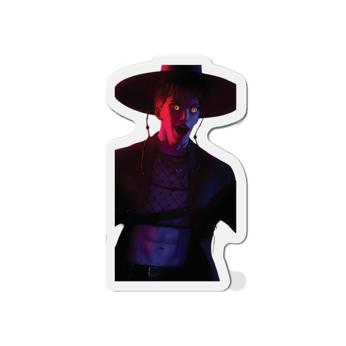 Kpop Demon Hunters Saja Boys Abby Saja Demon Form Magnet