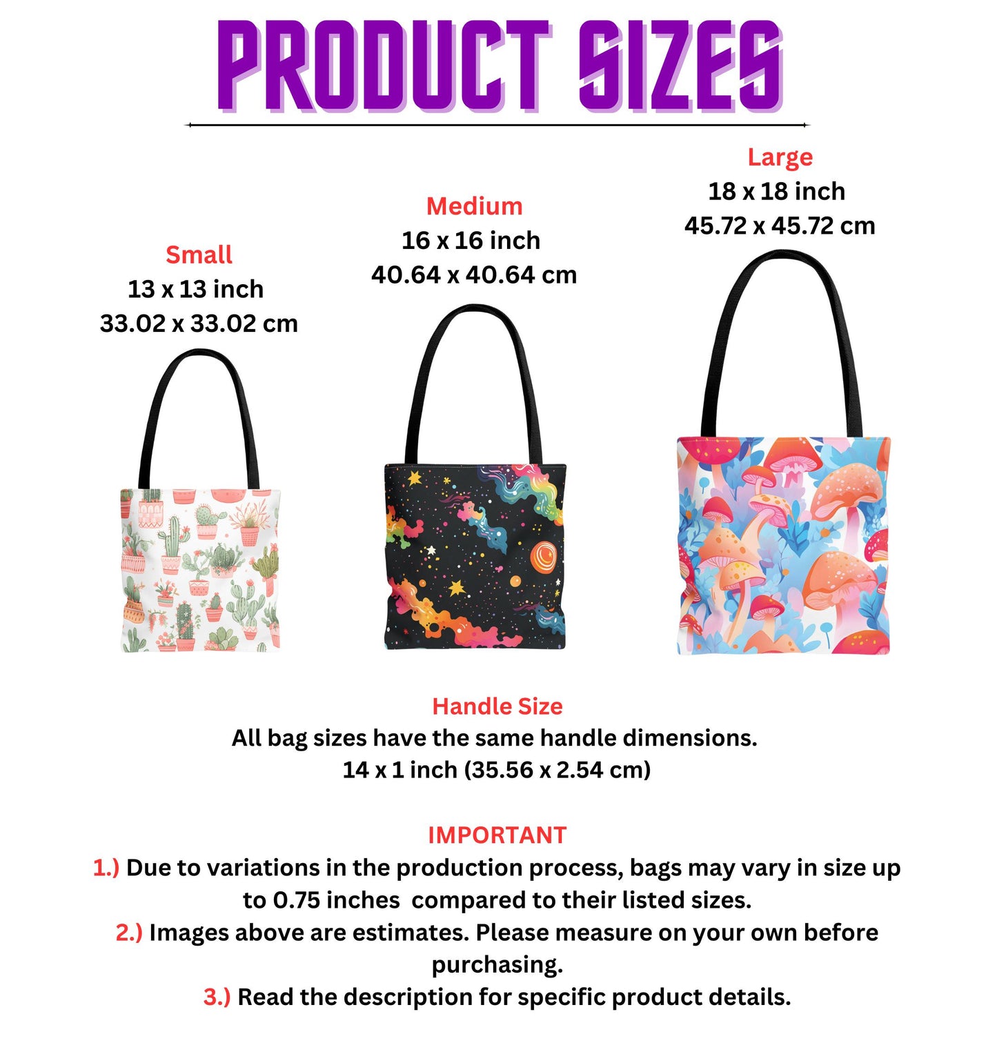 Fruit Pattern Tote Bag Design 4