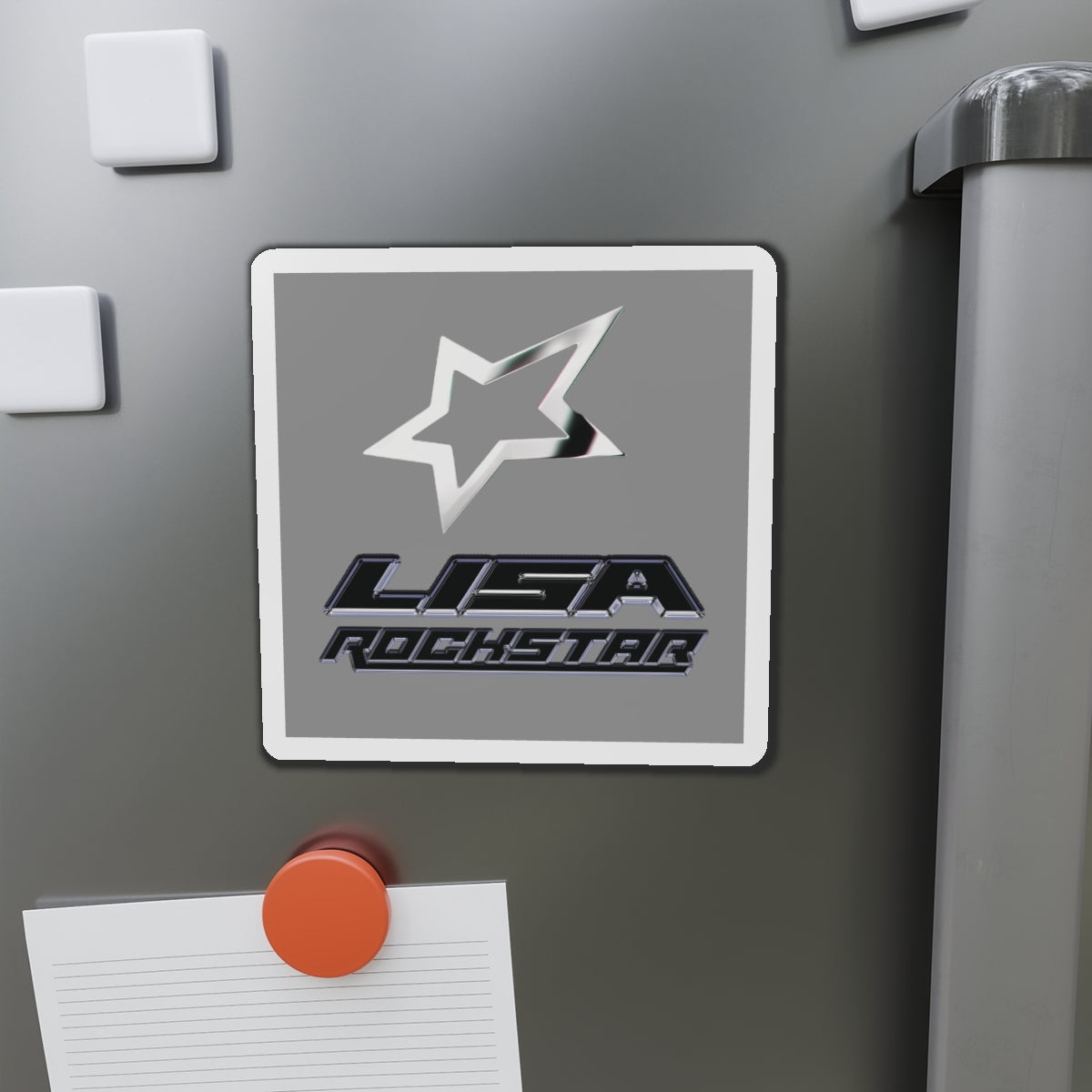 Lalisa Lisa Manoban Rockstar Album Logo Magnet