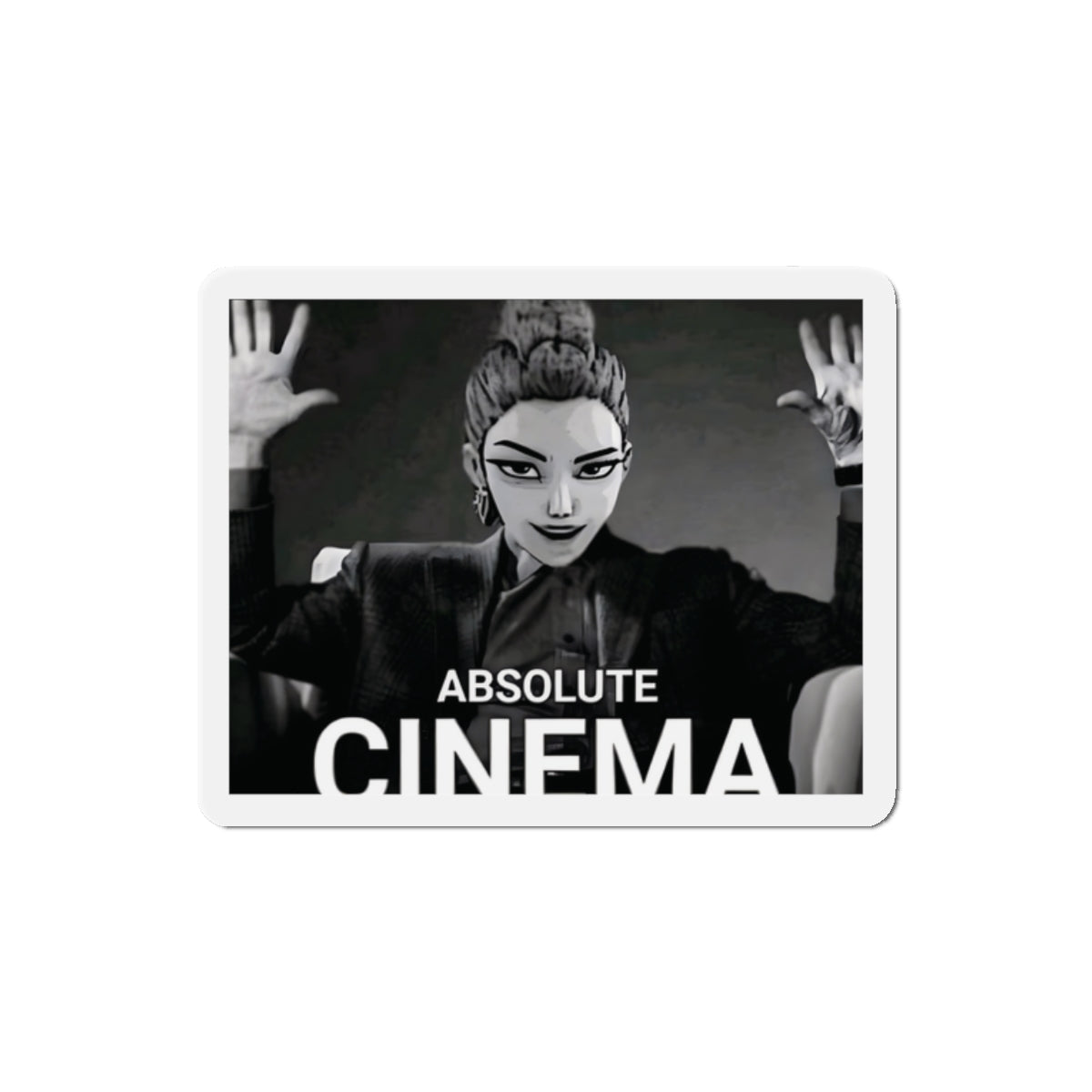 Kpop Demon Hunters Huntrix Rumi Absolute Cinema Meme Magnet