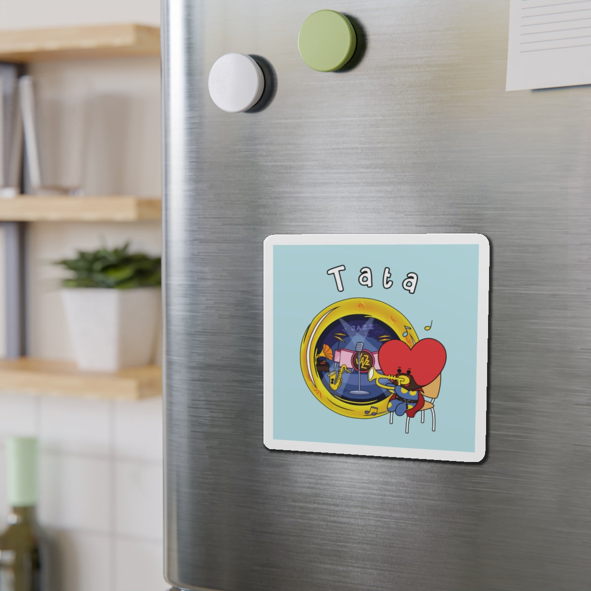 BT21 Tata Blue Magnet