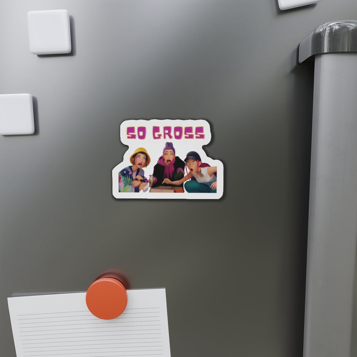 Kpop Demon Hunters Huntrix Rumi Mira Zoey So Gross Magnet