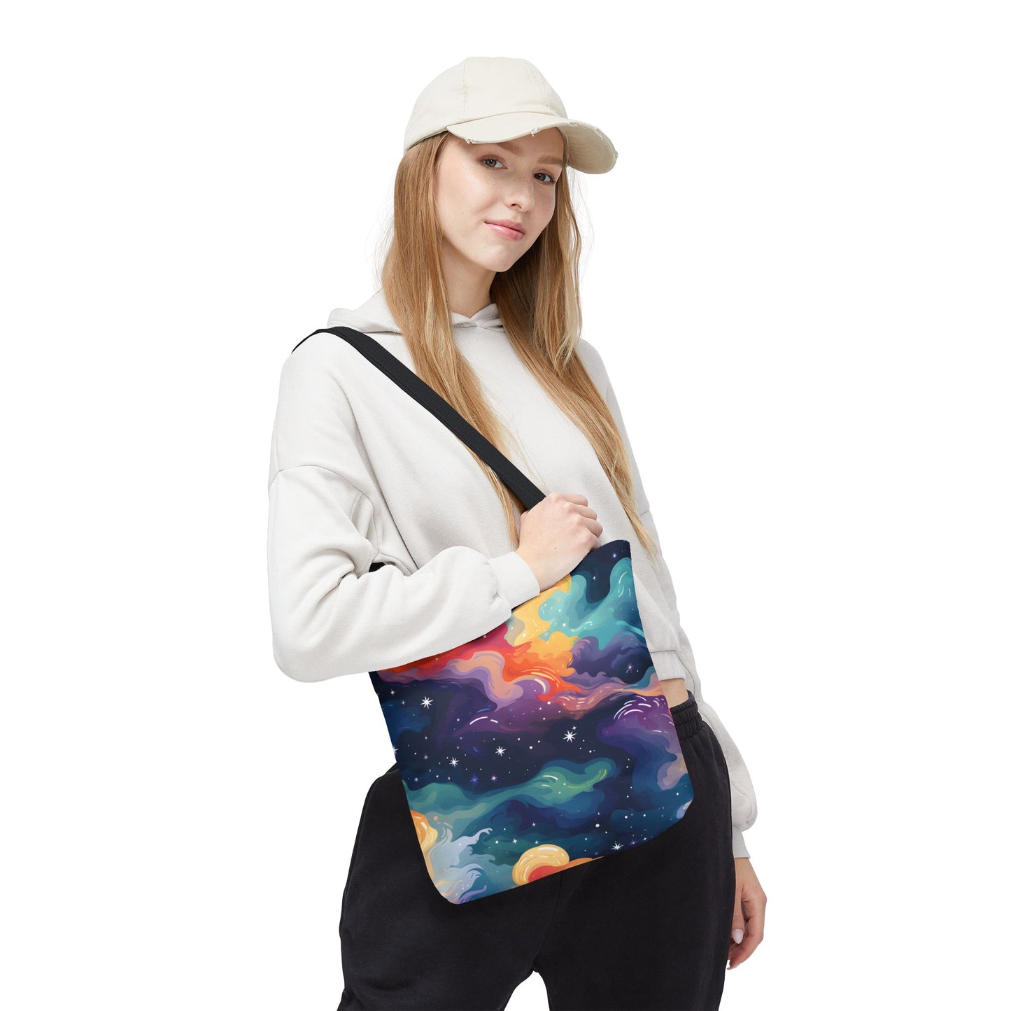 Galaxy Pattern Tote Bag Design 3