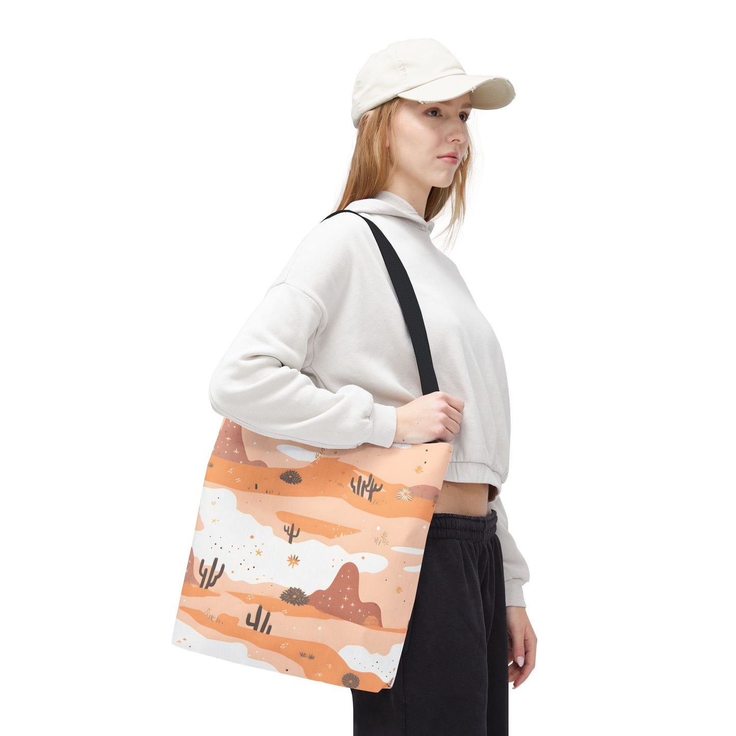 Desert Pattern Tote Bag Design 4