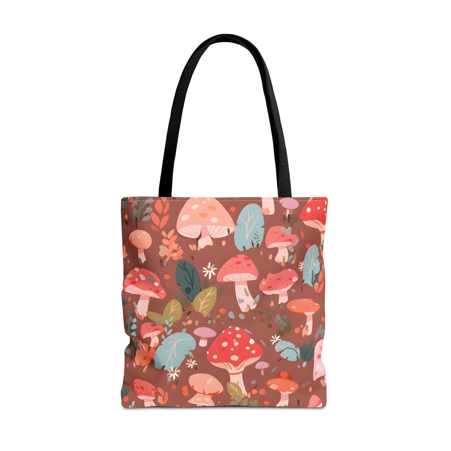 Mushroom Pattern Tote Bag Design 1