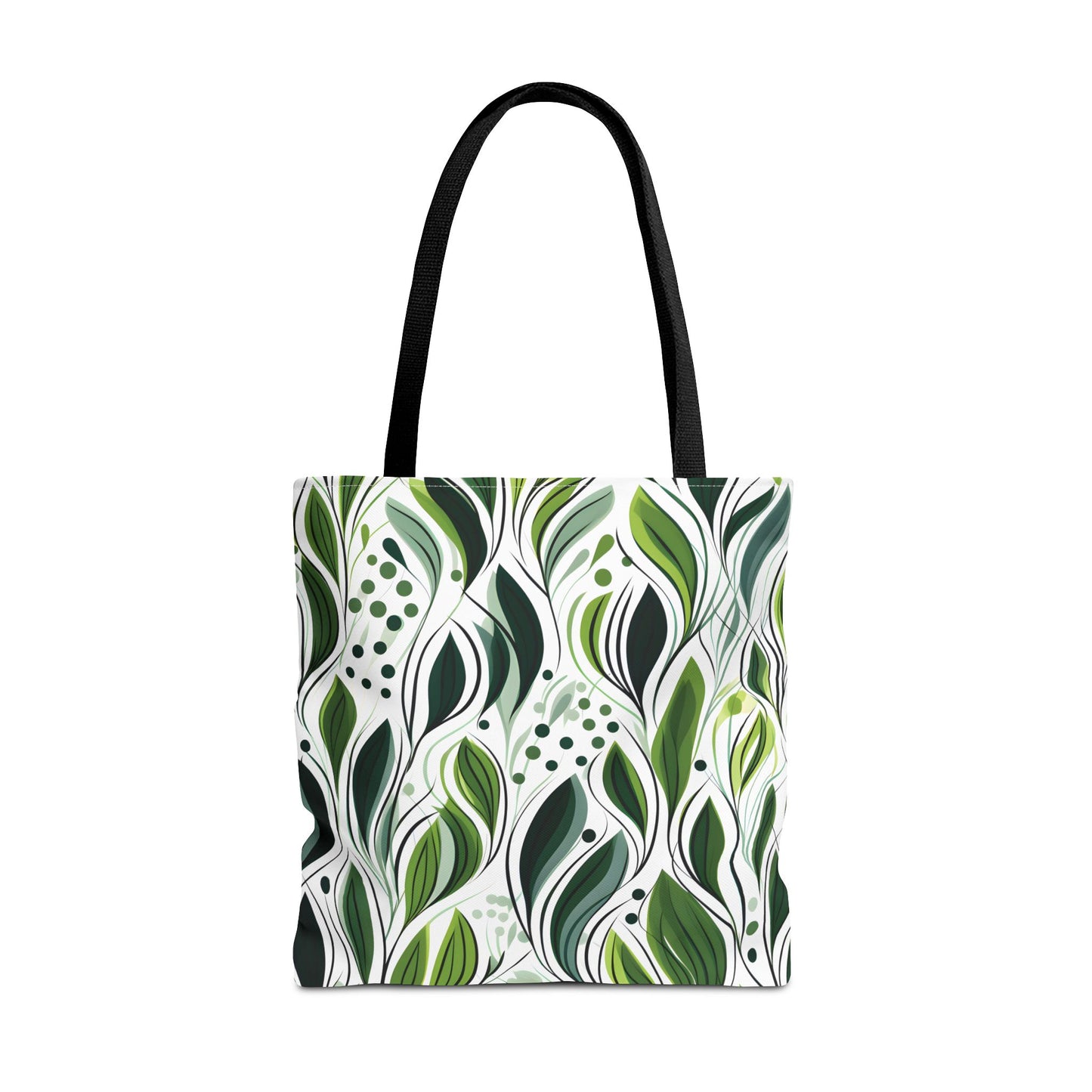 Plant Pattern Tote Bag Design 1