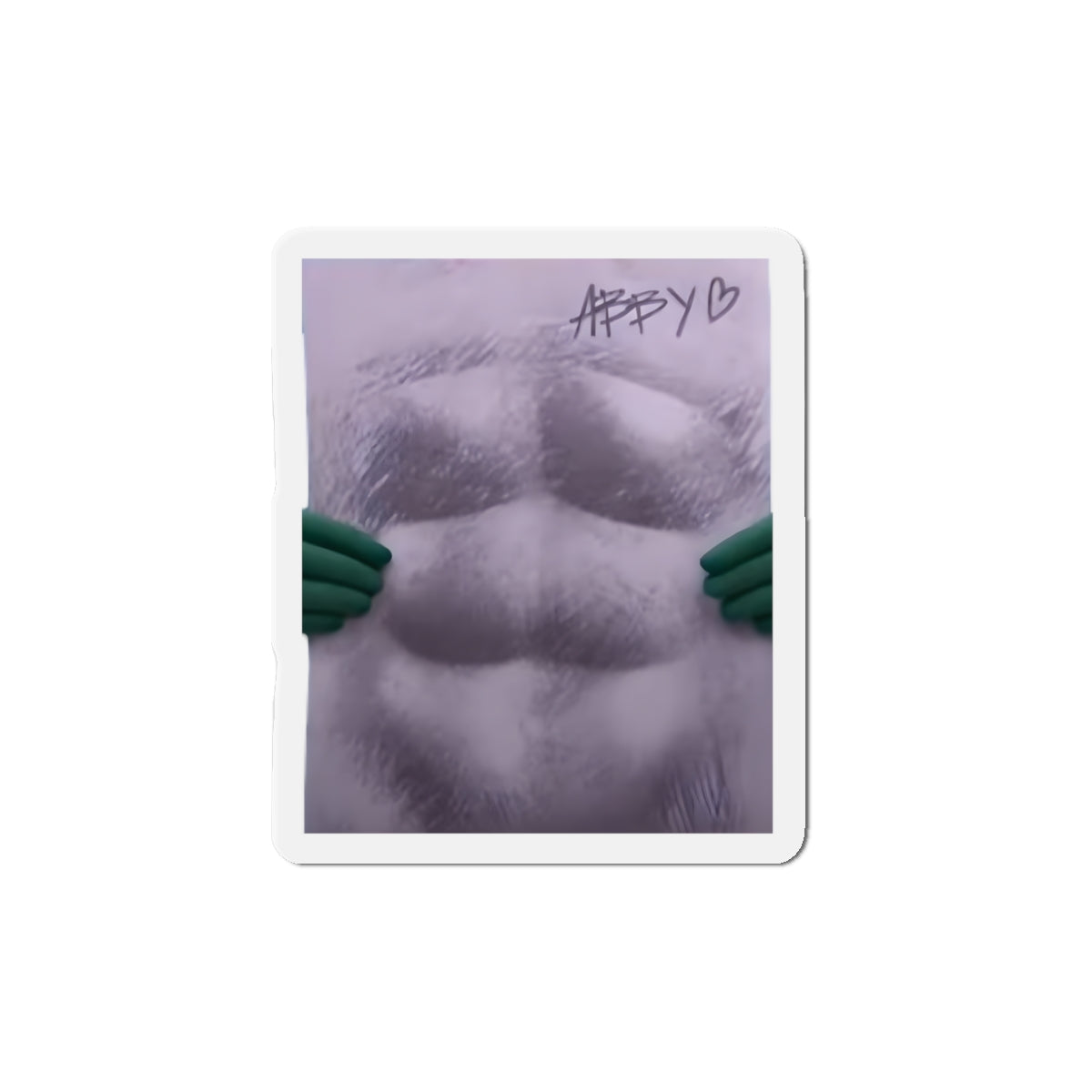 Kpop Demon Hunters Saja Boys Abby Drawing of His Abs Magnet