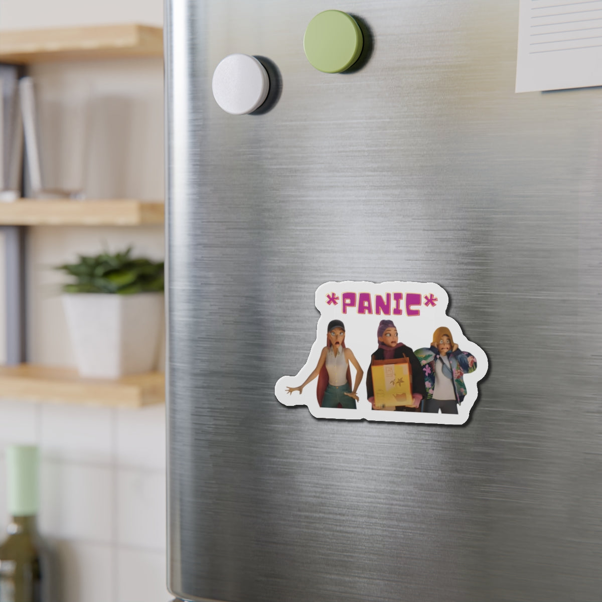 Kpop Demon Hunters Huntrix Rumi Mira Zoey Alley Quick Hide Magnet