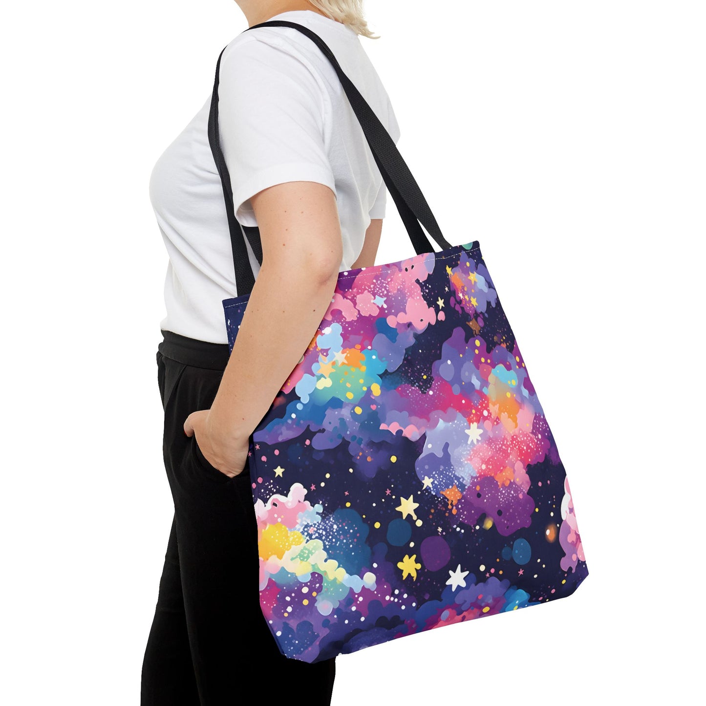 Colorful Space Pattern Tote Bag Design 10