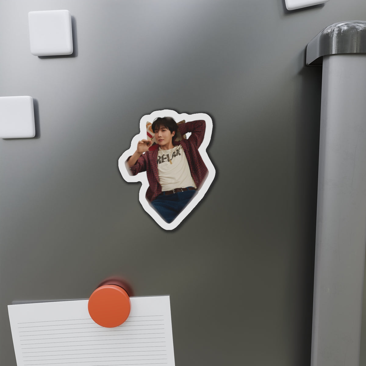Jhope Sweet Dreams Relax in a Heart Photoshoot Magnet