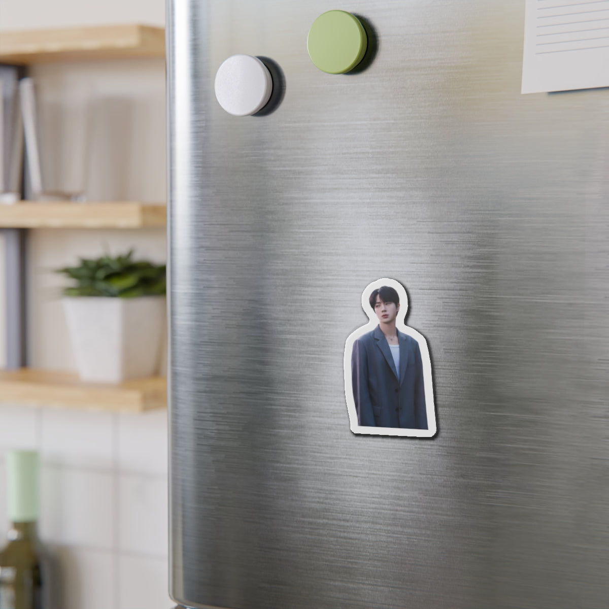 Kim Seokjin Don't Say You Love Me Single Wearing a Suite Jin Magnet