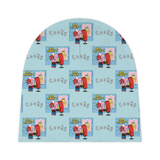 BT21 Cooky Blue Baby Beanie Pattern