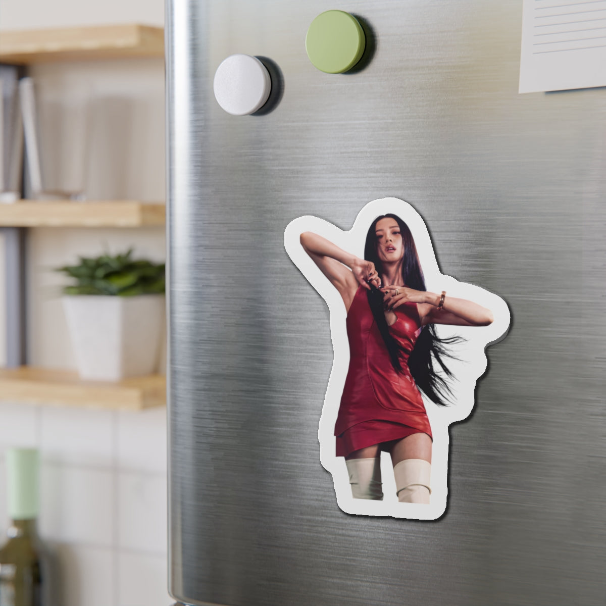 Jisoo Kim Blackppink Gift for Jisoo Fans Sooyas Magnet Design 10