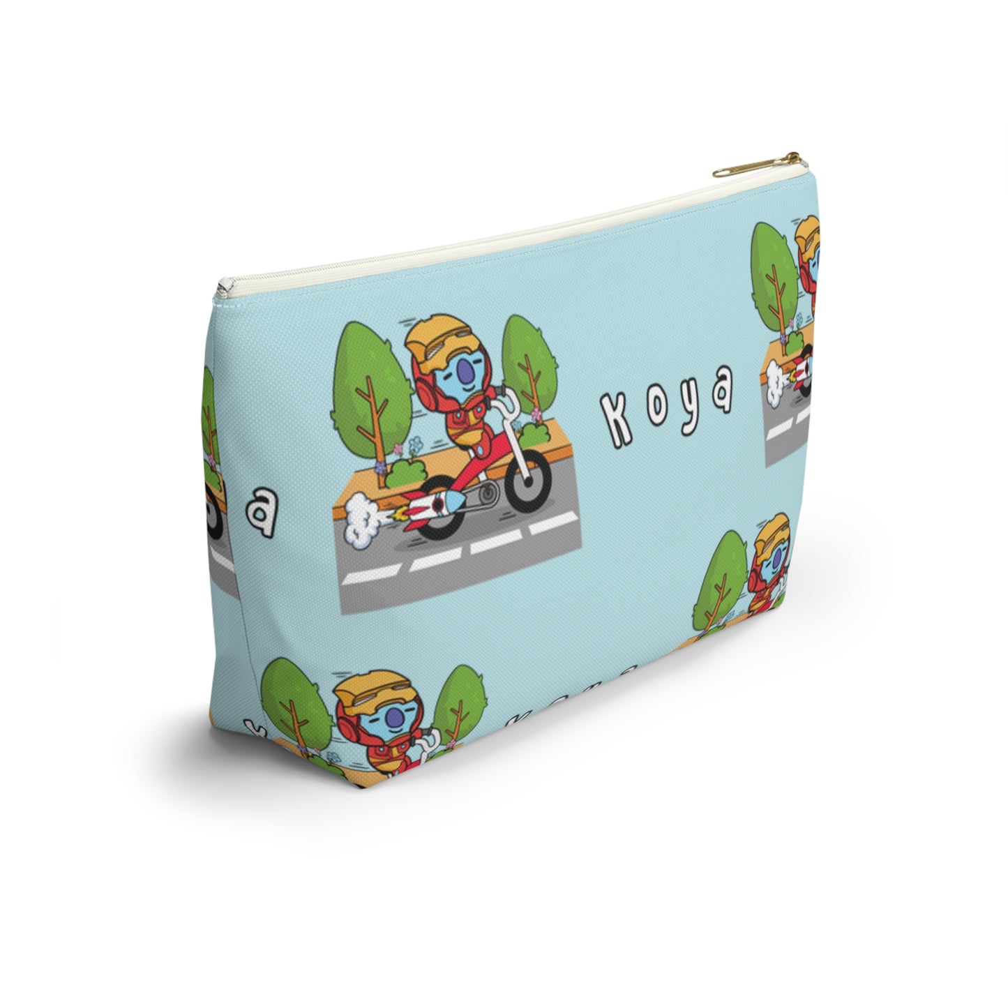 BT21 Koya Blue Pattern Travel Bag