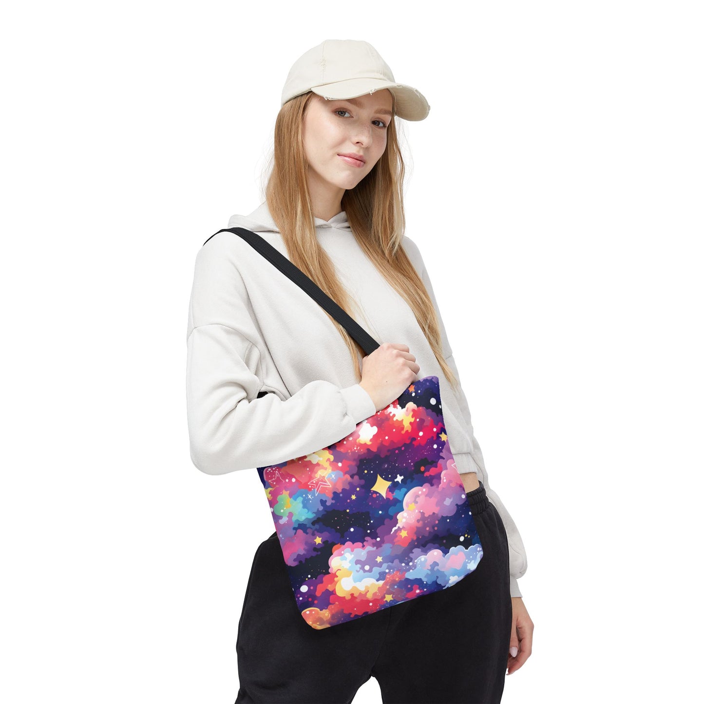 Colorful Space Pattern Tote Bag Design 3