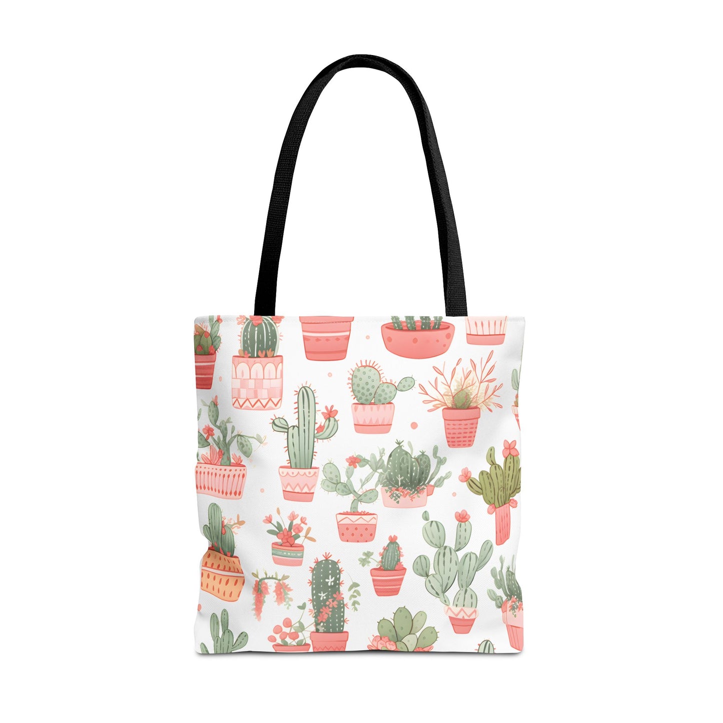Cactus Pattern Tote Bag Design 6