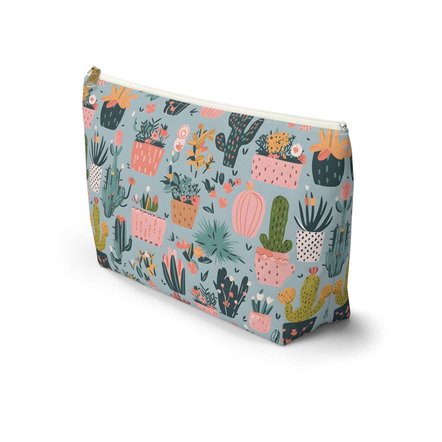 Cactus Pattern Travel Bag Design 3