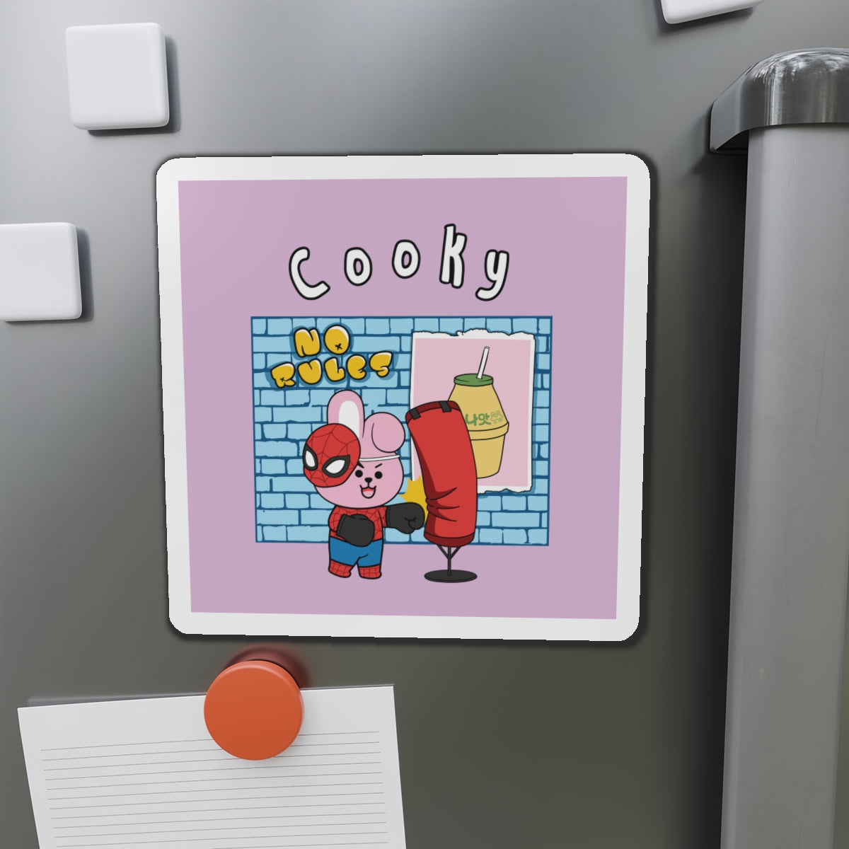 BT21 Cooky Purple Magnet