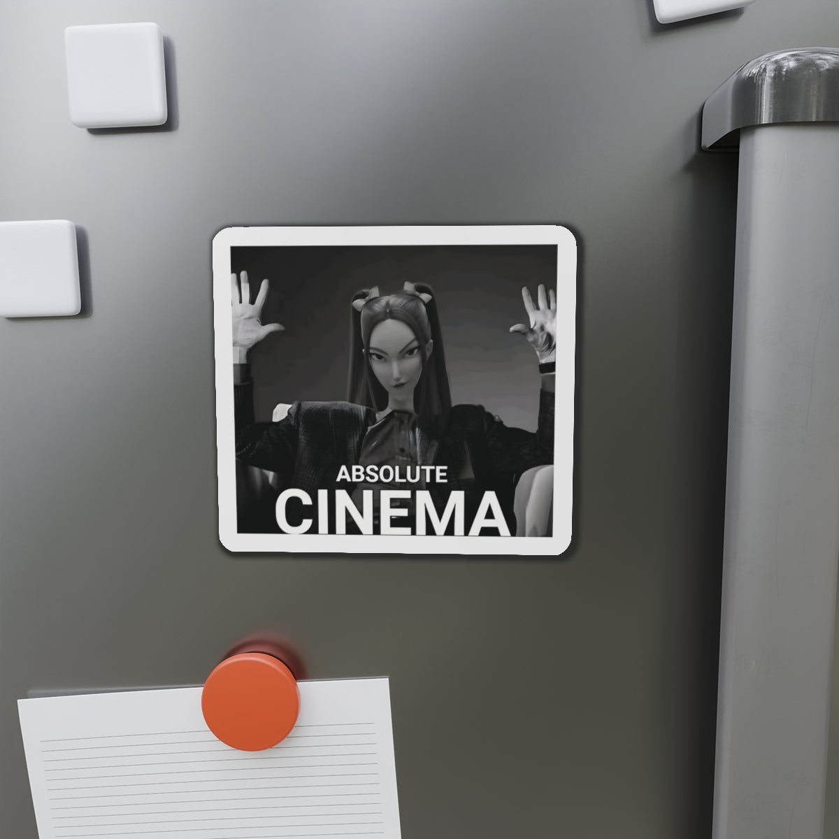 Kpop Demon Hunters Huntrix Mira Absolute Cinema Meme Magnet