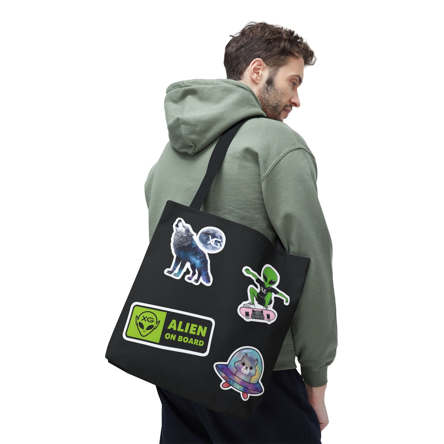 XG Sticker Tote Bag