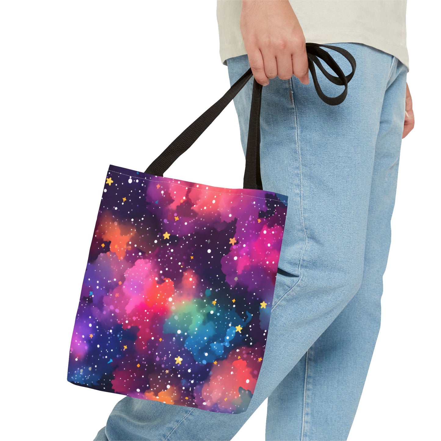 Colorful Space Pattern Tote Bag Design 7