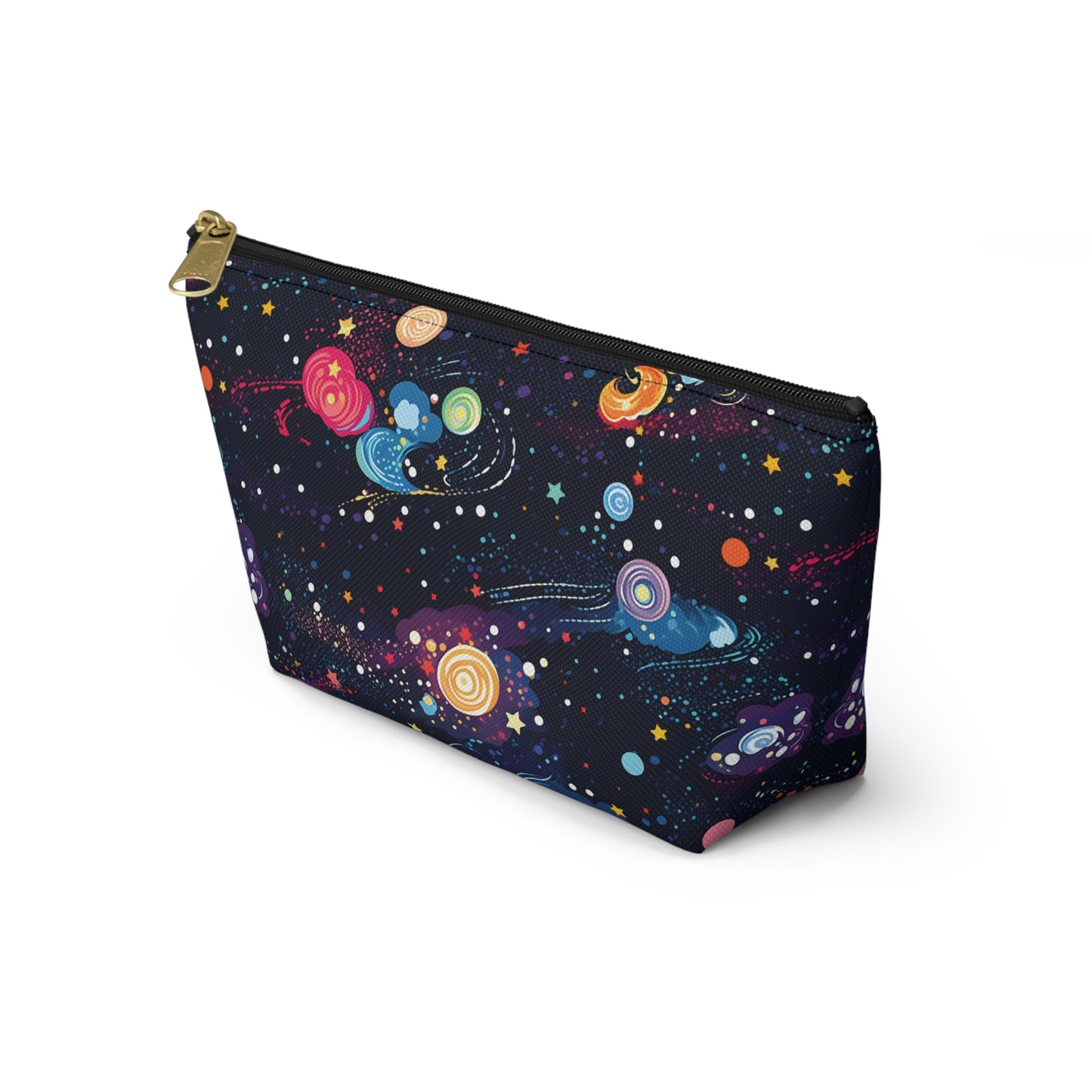 Colorful Space Pattern Travel Bag Design 4