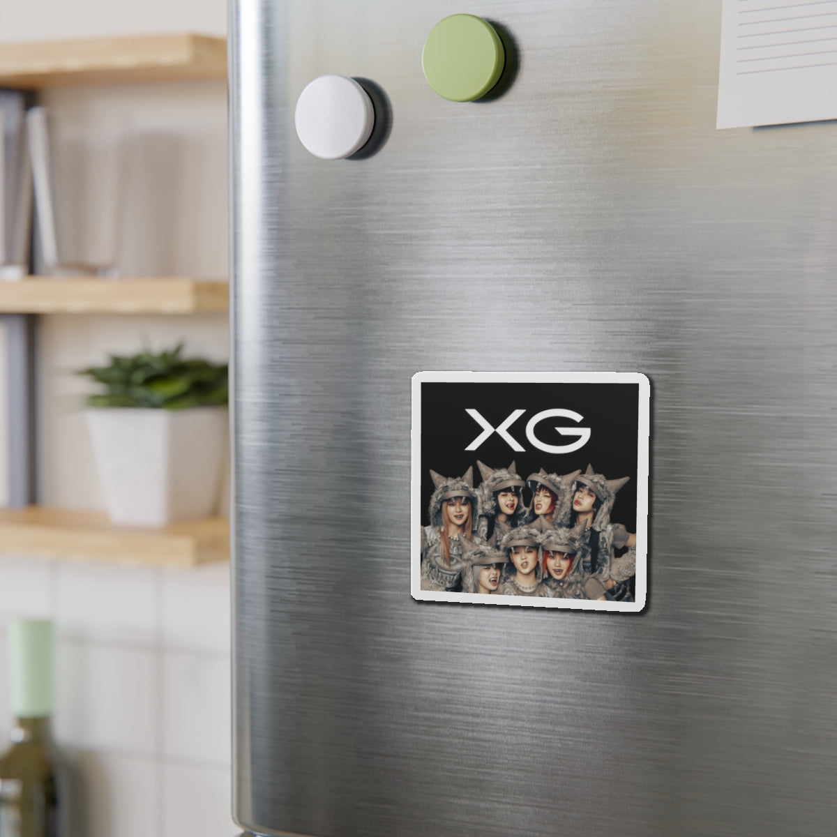 Black BG XG Woke Up Magnet 1