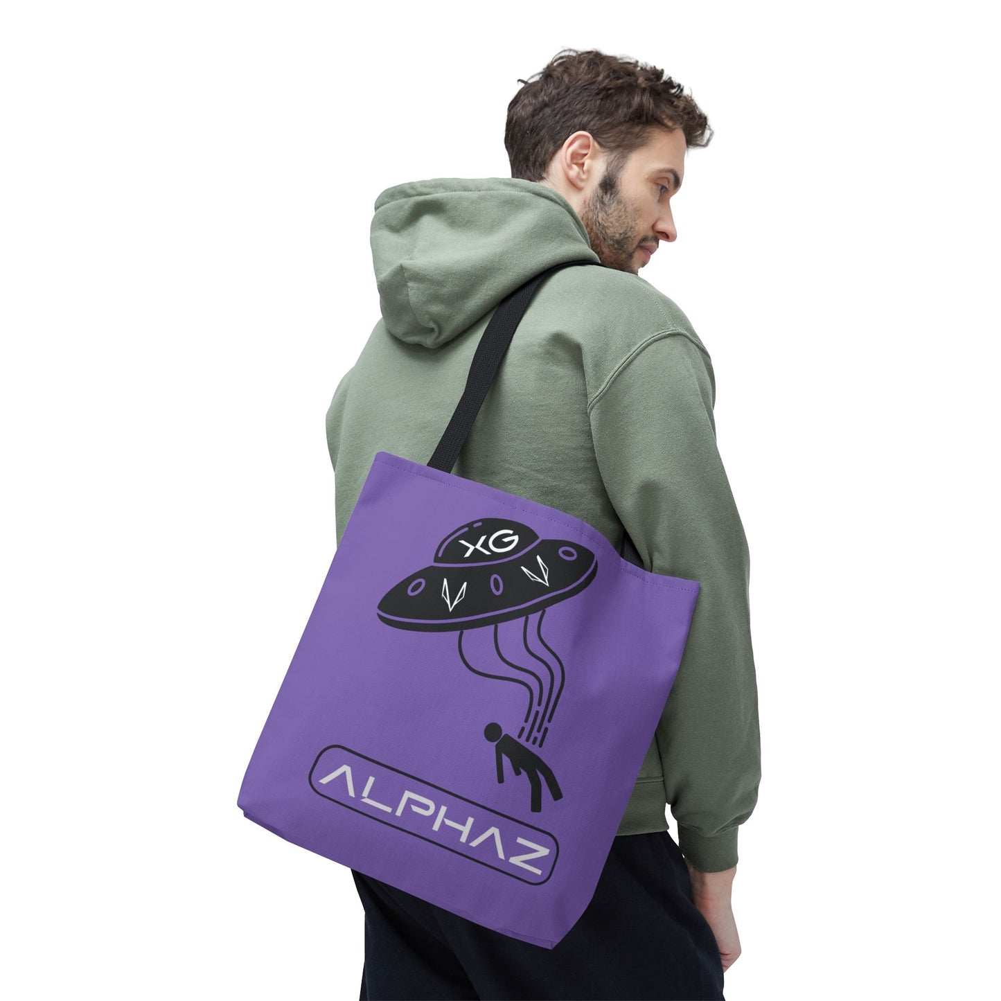 Purple Harvey XG Spaceship Tote Bag Design 7
