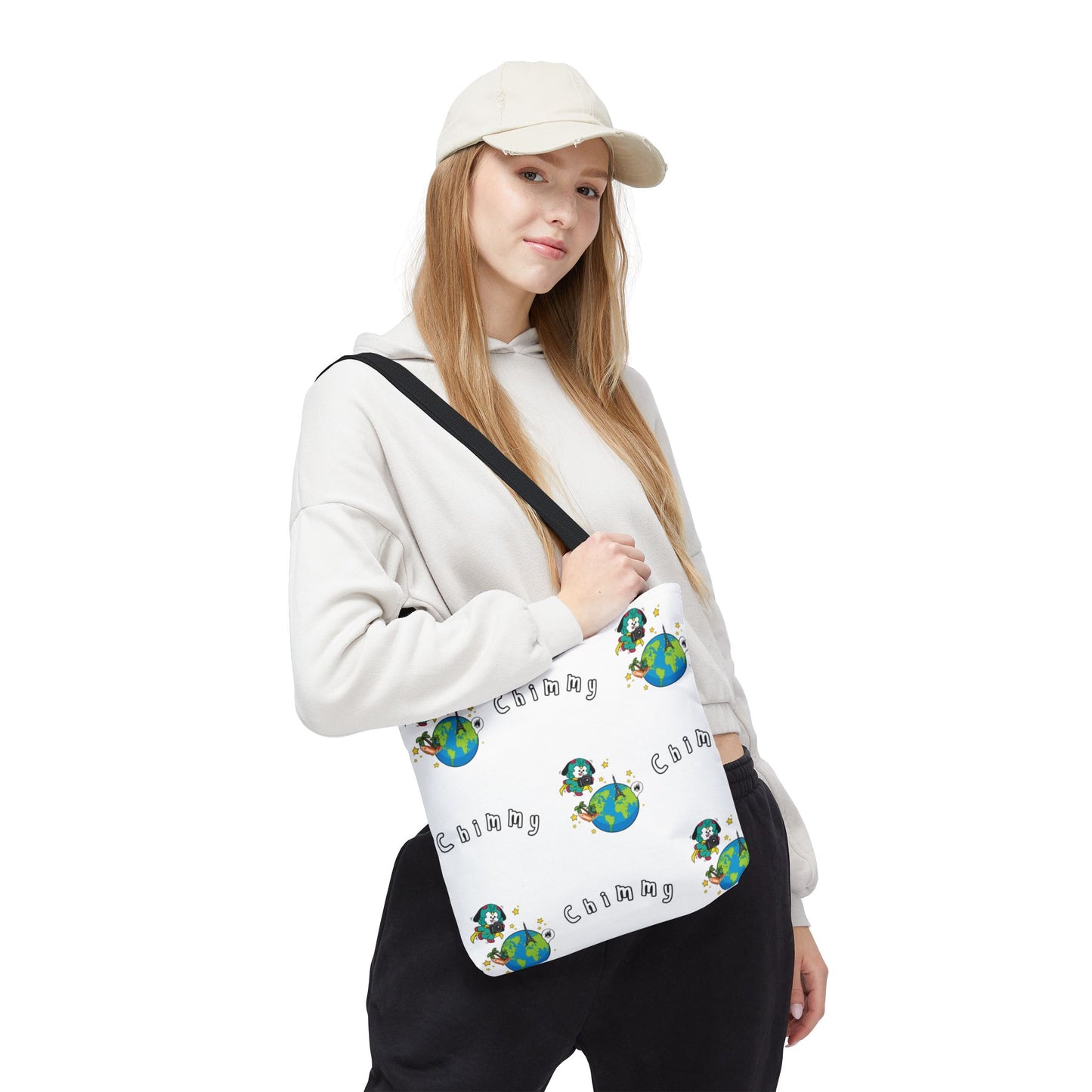BT21 Chimmy White Tote Bag Pattern Design
