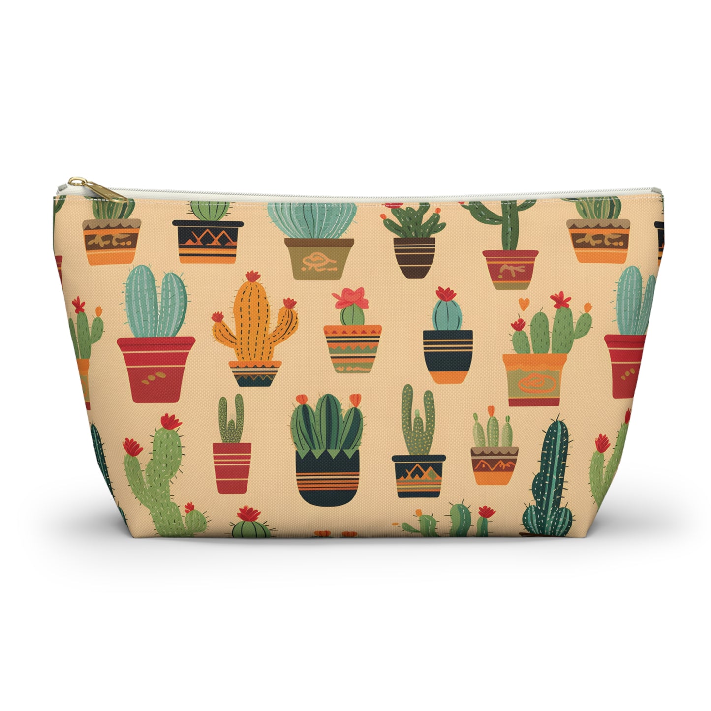 Cactus Pattern Travel Bag Design 4