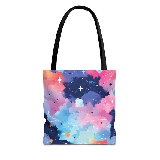 Colorful Space Pattern Tote Bag Design 9