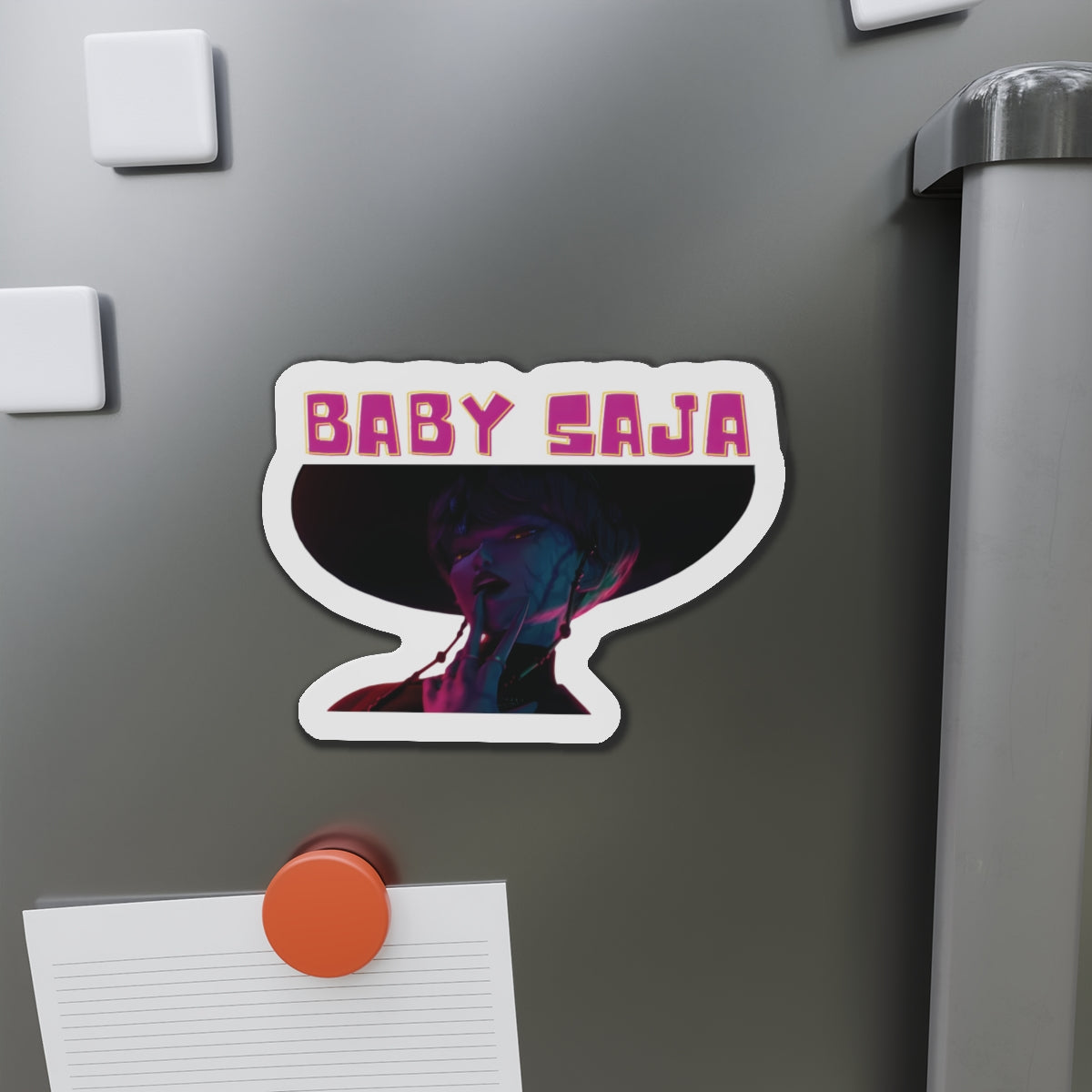 Kpop Demon Hunters Baby Saja Demon Form Magnet