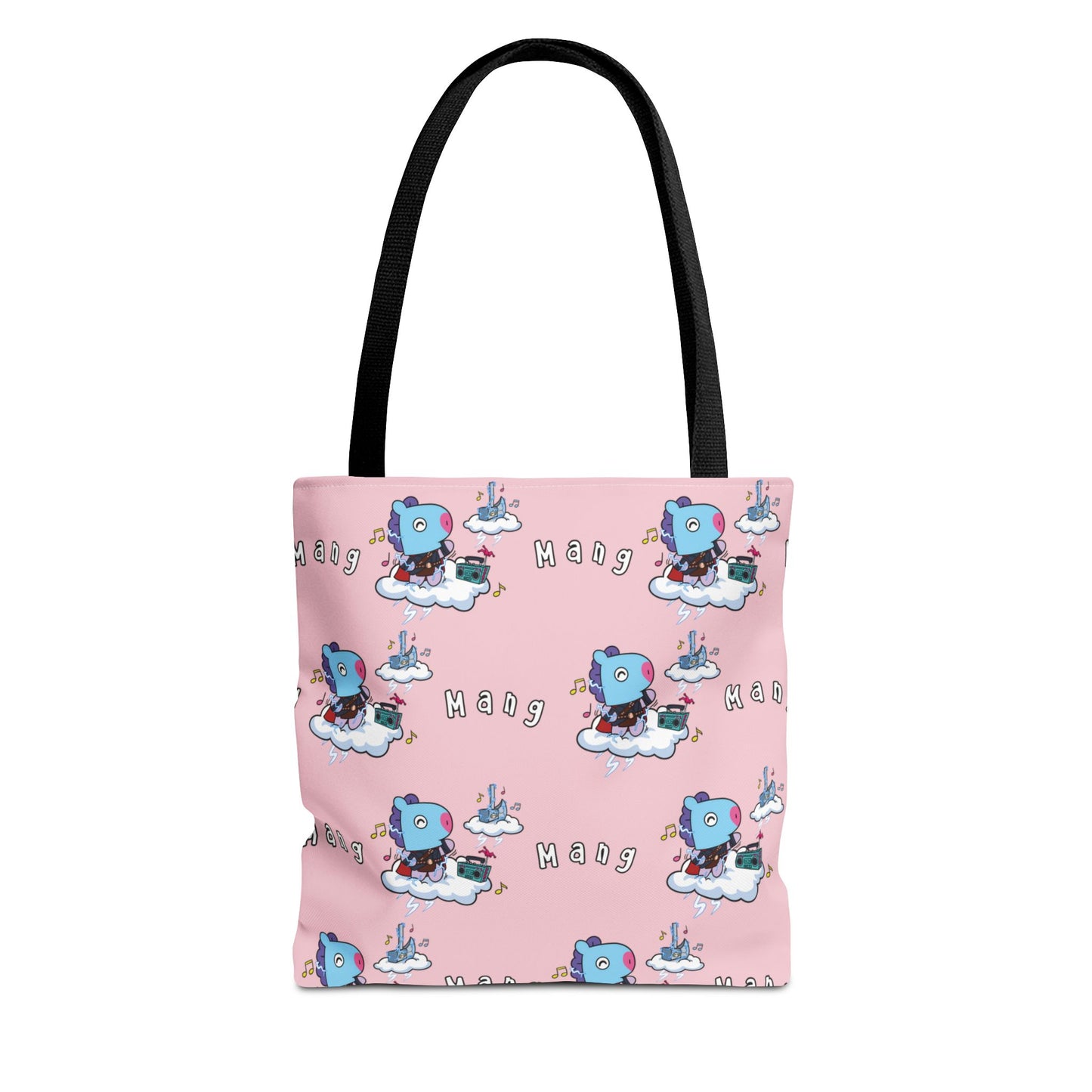 BT21 Mang Pink Tote Bag Pattern Design