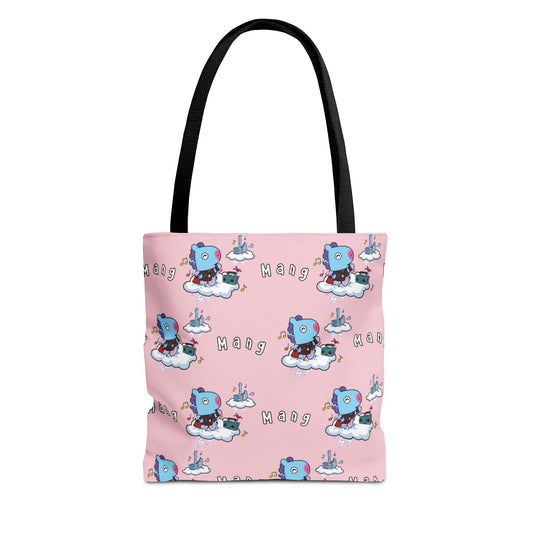 BT21 Mang Pink Tote Bag Pattern Design