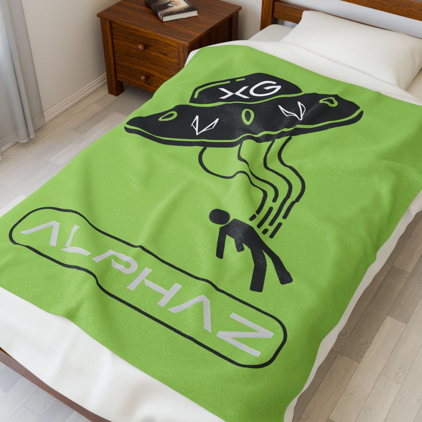 Green XG Cocona Spaceship Blanket