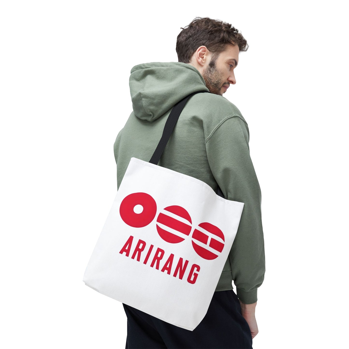 BTS Arirang 2026 World Tour Logo Design 1 White Tote Bag