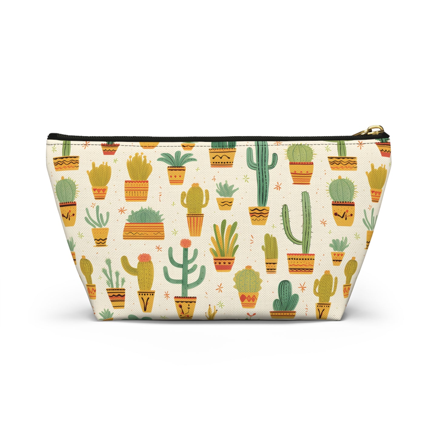 Cactus Pattern Travel Bag Design 10