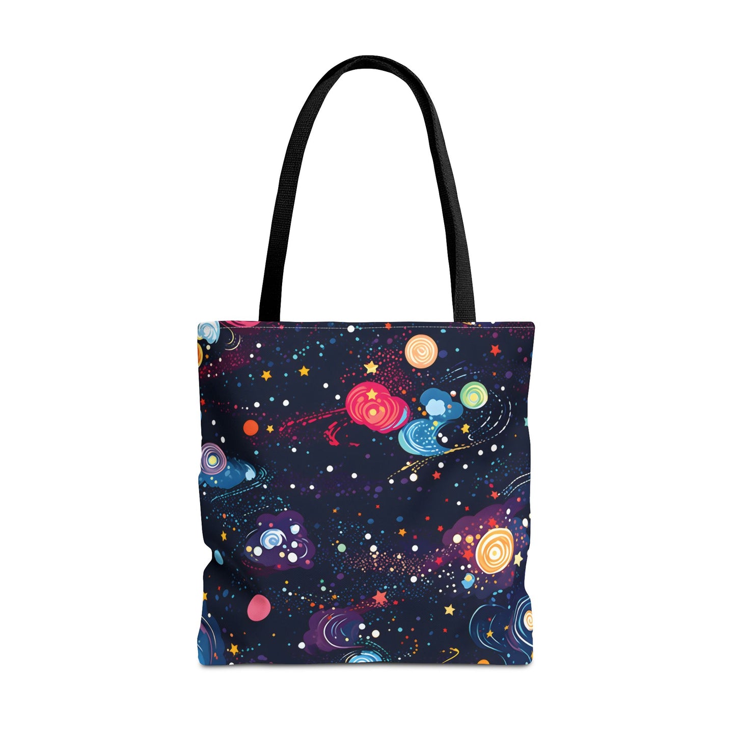 Colorful Space Pattern Tote Bag Design 4