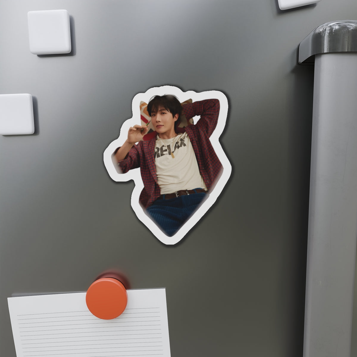 Jhope Sweet Dreams Relax in a Heart Photoshoot Magnet