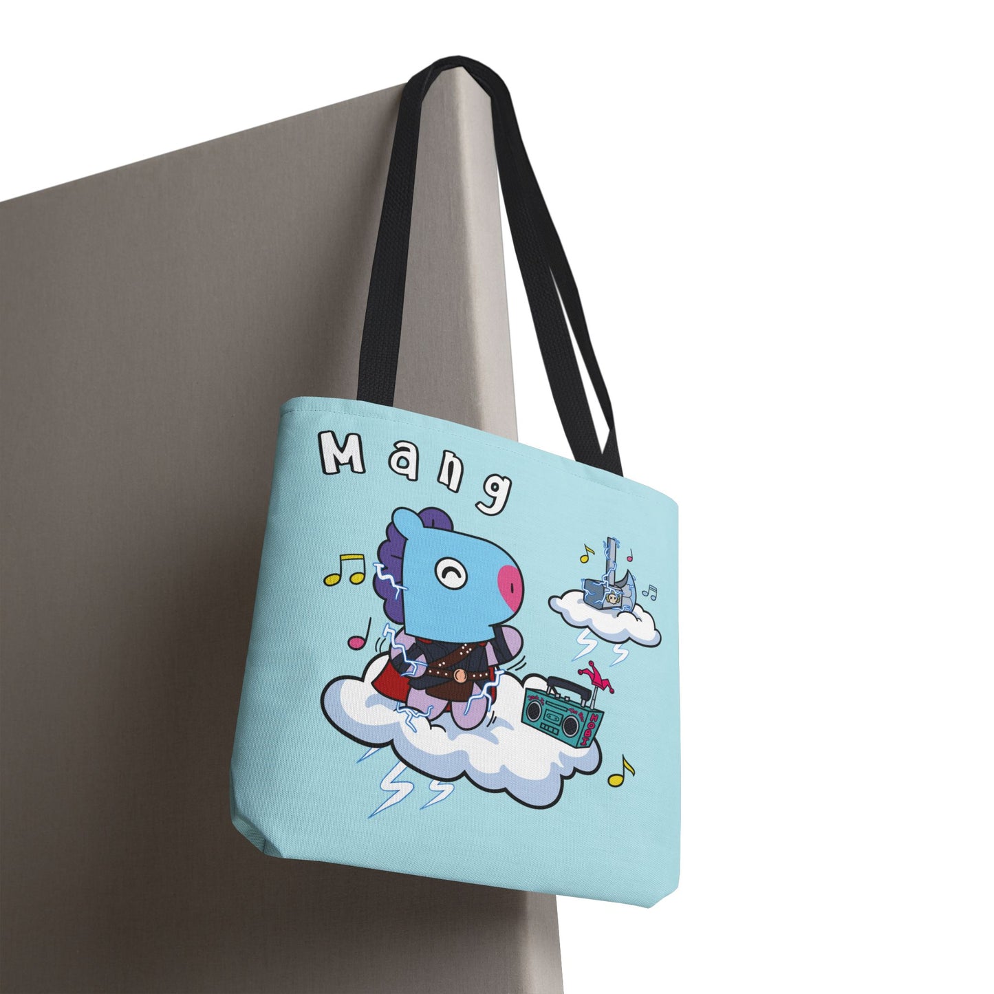 BT21 Mang Blue Tote Bag Single Design