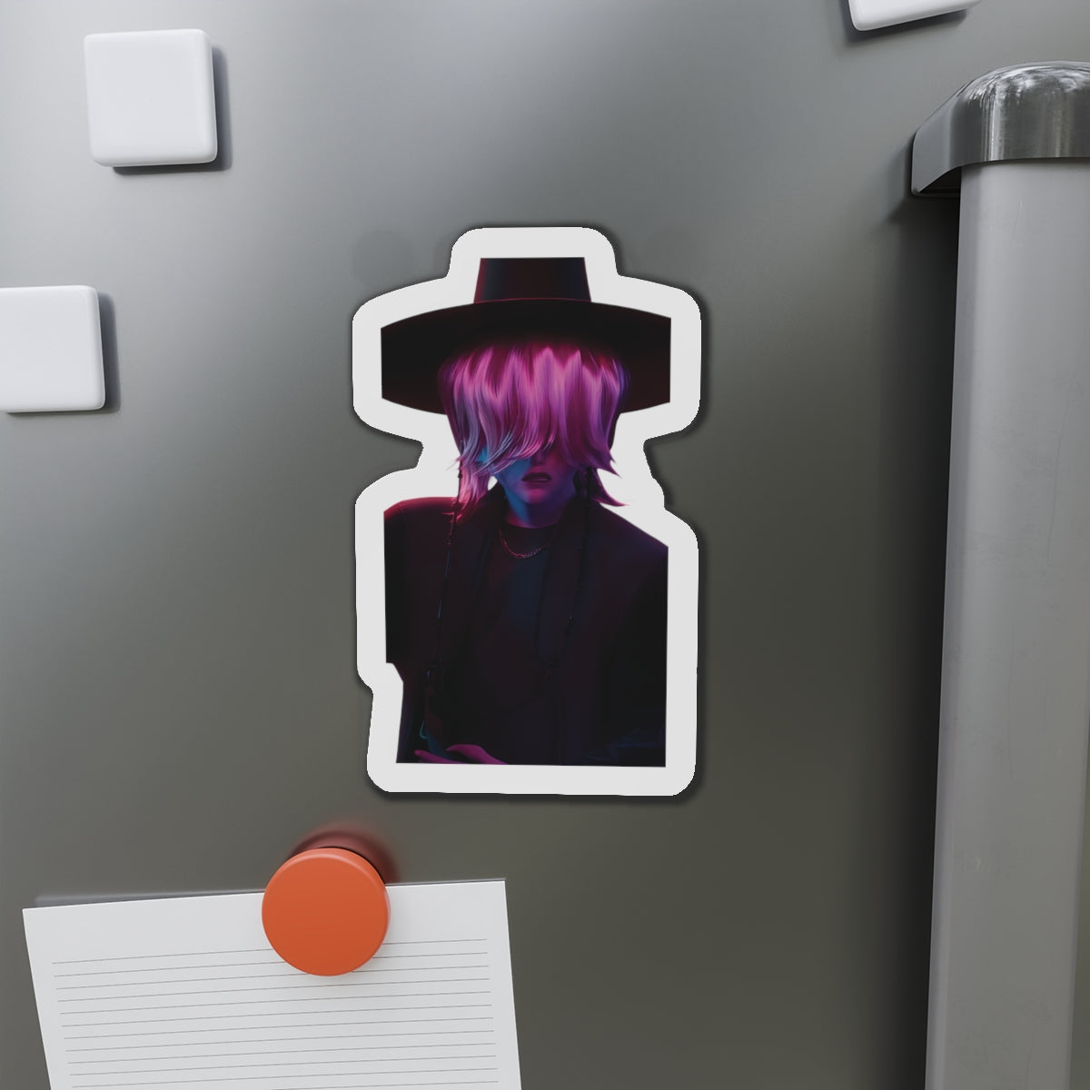 Kpop Demon Hunters Saja Boys Mystery Saja Demon Form On Stage Magnet