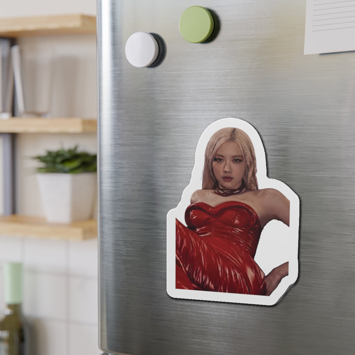 Rosé Park Blackppink Gift for Rosie Fans Magnet Design 2