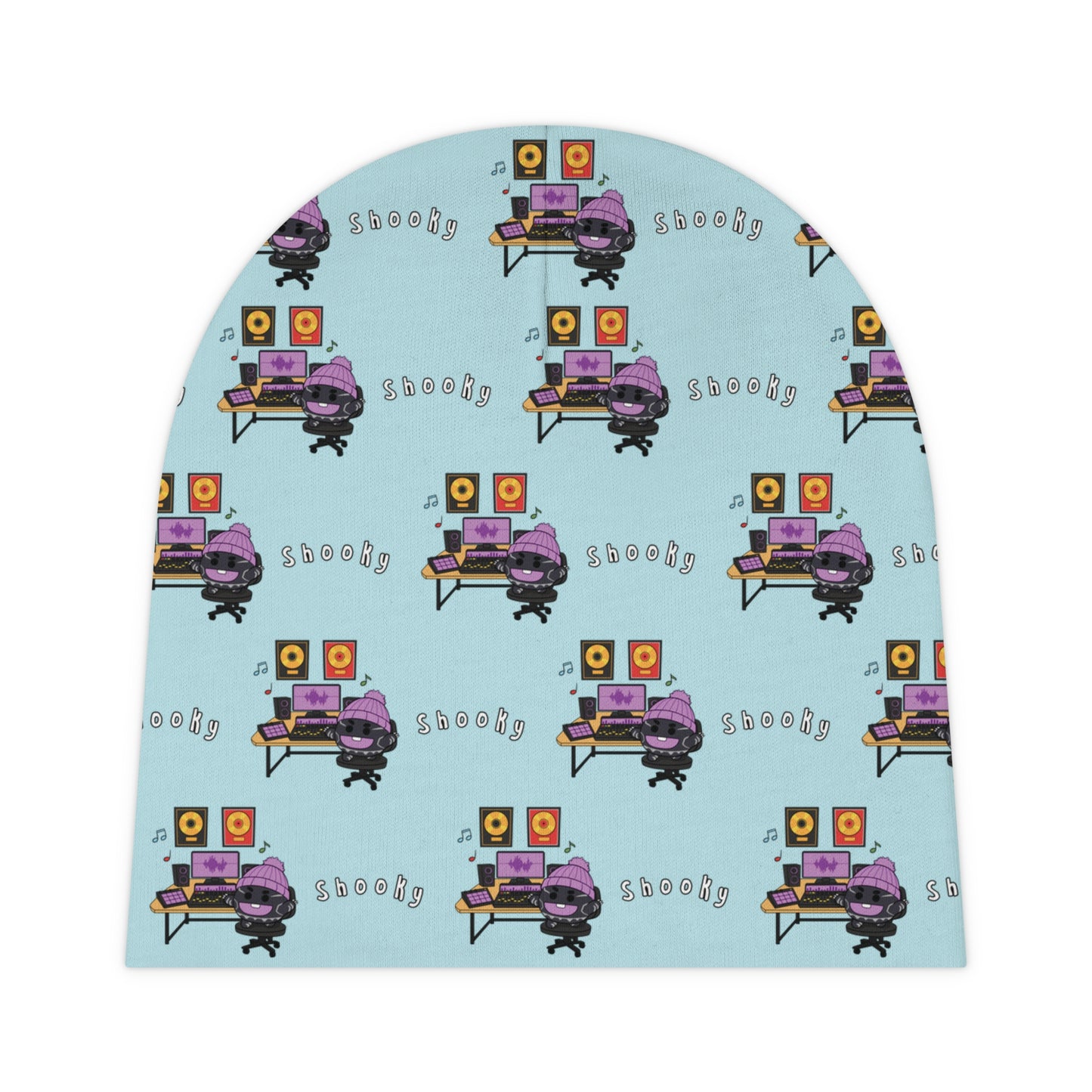 BT21 Shooky Blue Baby Beanie Pattern