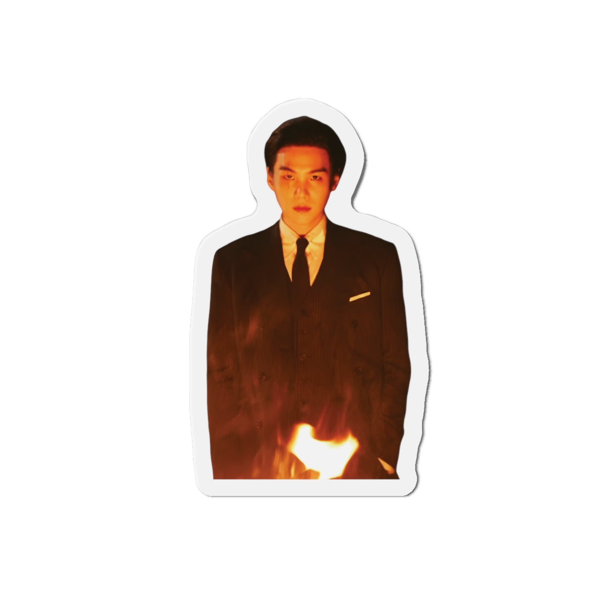 Yoongi August D D-Day Album Haegeum Standing By Fire Magnet