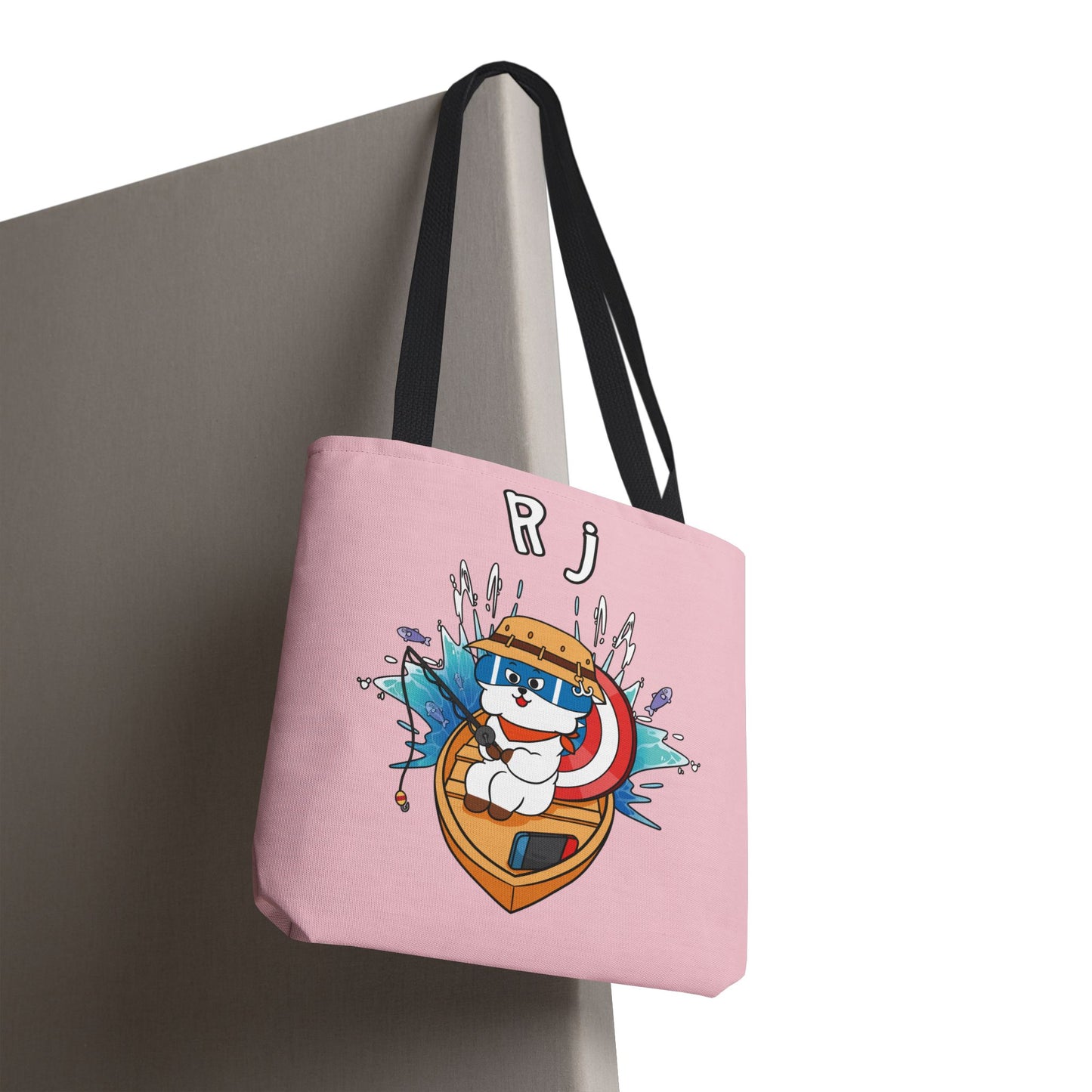 BT21 RJ Pink Tote Bag Single Design