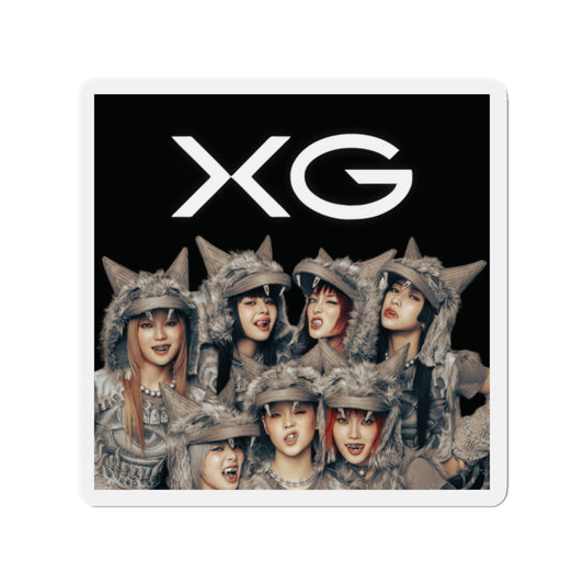 Black BG XG Woke Up Magnet 1