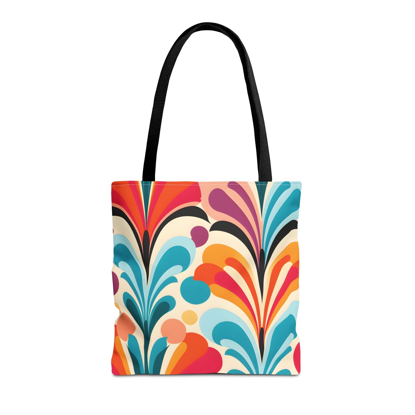 Retro Pattern Tote Bag Design 7