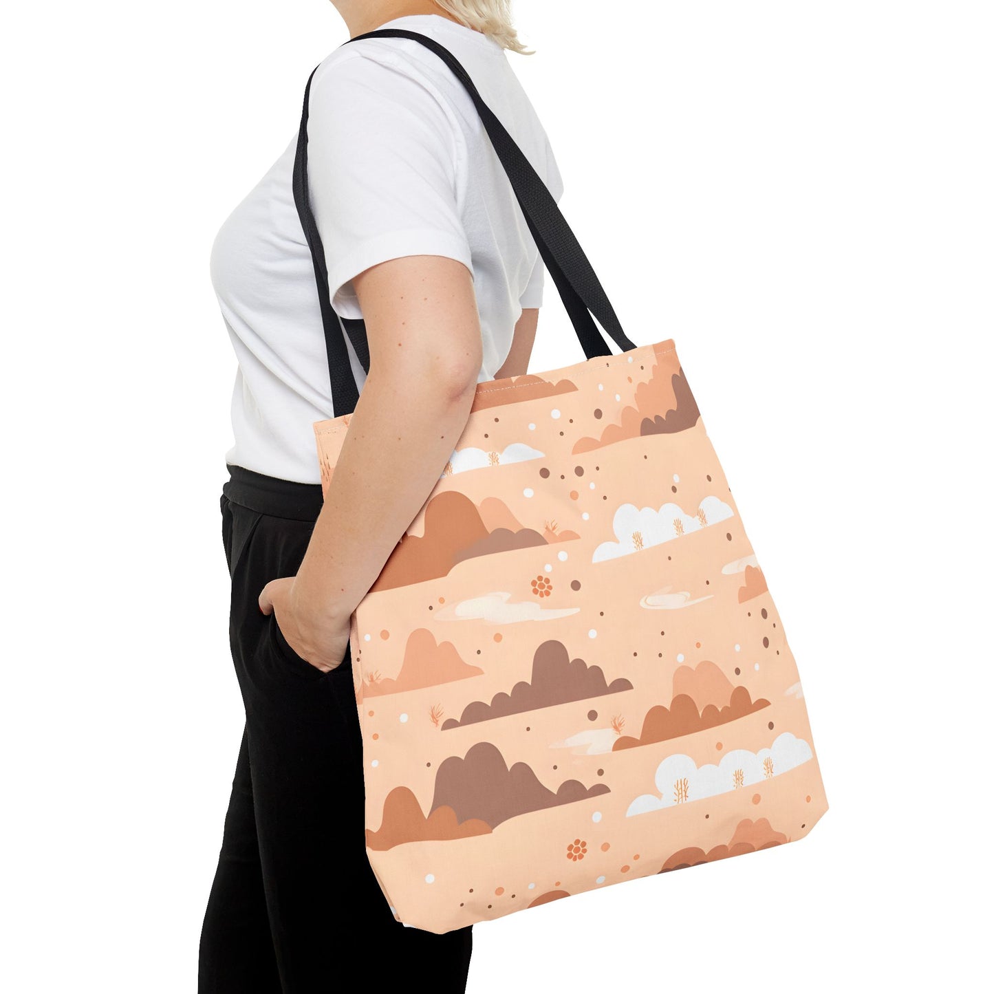 Desert Pattern Tote Bag Design 2