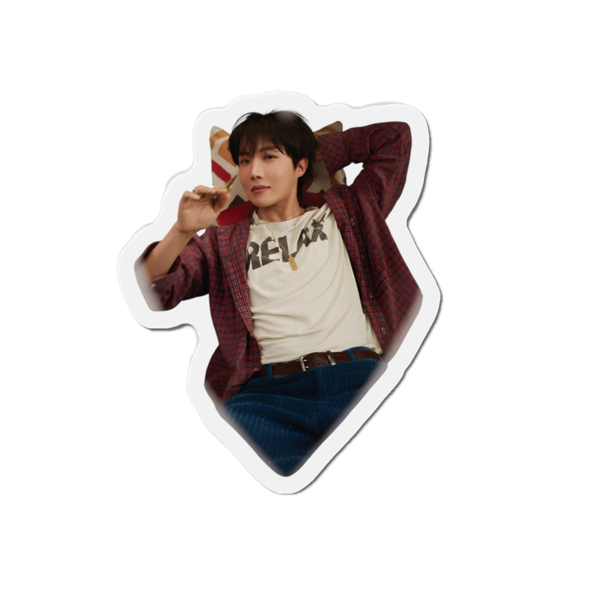Jhope Sweet Dreams Relax in a Heart Photoshoot Magnet